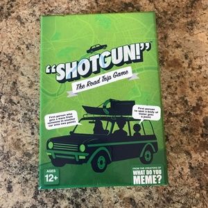 Shotgun Road Trip Game with Pouch Meme